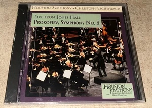 Houston Symphony Christoph Eschenbach CD Prokofiev No. 5 Rare OOP NEW Sealed - Picture 1 of 2