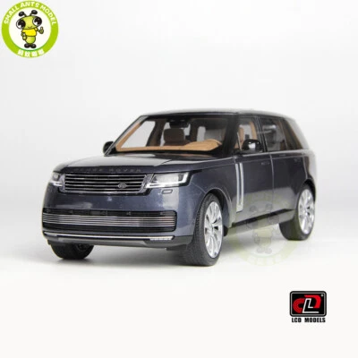 1/18 LCD Land Rover Range Rover SVA 2022 Blue Diecast Model Toy Car - Image 1 of 4
