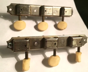 1960s KLUSON Deluxe "Double Line" strip 3 aside Guitar Tuners - Gibson - Picture 1 of 4