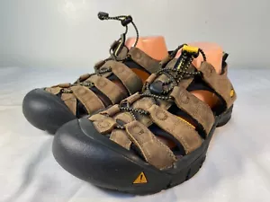 Sandalias deportivas Keen Newport H2 para hombre de cuero marrón con punta cerrada - EE. UU. 11,5 - Imagen 1 de 7