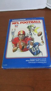 Vintage INTELLIVISION NFL FOOTBALL Videospiel ~ Spiel, Anleitung, OVP - Bild 1 von 5