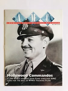 American Movie Classics Magazine May 1997 Clark Gable Hollywood Golden Age AMC - Picture 1 of 4