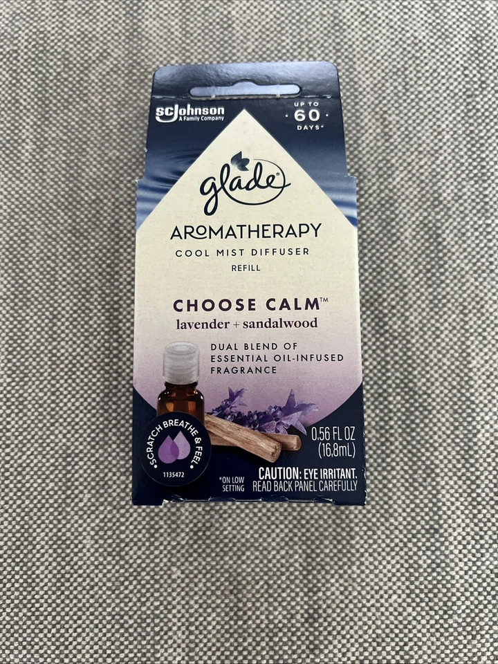 Repuesto difusor Glade Cool Mist elige aroma tranquilo de lavanda + sándalo 1-b Foto 1 de 1