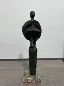 PABLO PICASSO BRONZE SCULPTURE " MUJER DE PIE " SIGNED AND NUMBERED - Picture 1 of 7