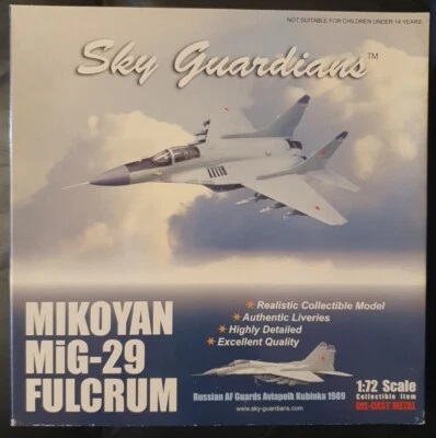 SKY GUARDIANS Aviación Mikoyan Mig-29 Fulcrum Guardias AF rusos 1989 WTW72019005 Foto 1 de 4