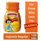2 Pack Dabur 120 Tablets Hajmola Herbal Natural Digestive Original Chewy