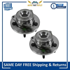 Nuevo juego de pares de bujes de cojinete de rueda delantera apto para Dodge Dakota Mitsubishi Ram 2005-11 - Imagen 1 de 6