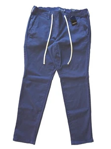 Torrid Twill Pants Size 00R (US 10 Regular) Pull-On Boyfriend Straight Stretch  - Picture 1 of 9