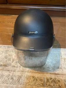 HONDA Genuine Obaheru Full Face Helmet M Size Retro Vintage F/S From Japan - Picture 1 of 8