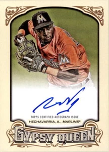A6530- 2014 Topps Gypsy Queen Autographs #GQAAH Adeiny Hechavarria Auto - NM-MT - Picture 1 of 2