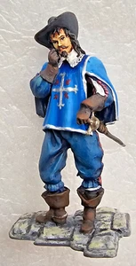 TIN SOLDIERS 54 MM FRANCE ROYAL MUSKETEER ATHOS. NEW - Picture 1 of 3