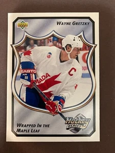 1992-93 Upper Deck Hockey Heroes Wayne Gretzky Canadá #14 - Imagen 1 de 2