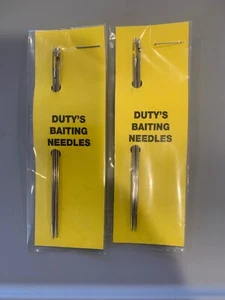 2 Packs Duty’s Baiting Needles 4 Total Pieces 3.75” - Picture 1 of 1