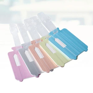 5PCS Fashion Luggage Case Shape Luggage Check Tag Aluminum Travel Luggage - Bild 1 von 11