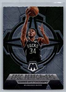 2022-23 Mosaic Epic Performers Giannis Antetokounmpo #2 Milwaukee Bucks - Picture 1 of 2