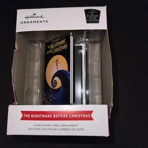 Disney Nightmare Before Christmas Hallmark Ornament 2021 VHS Walgreens Exclusive - Picture 1 of 2