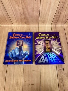 Ripleys Believe It Or Not Book Bundle x2 Enter If You Dare & Download The Weird - Picture 1 of 12