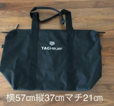 Reloj TAG Heuer Novedad Negro Nylon Boston Bolso de Hombro Bolso de Viaje Súper Raro Foto 1 de 4