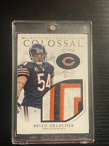 2016 National Treasures Game Used Colossal Jersey Bears Brian Urlacher 04/25 - Bild 1 von 7