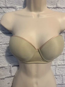 Felina beige underwire strapless bra 38B #B0484 - Picture 1 of 6