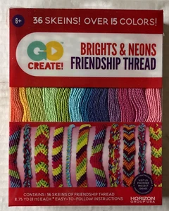 Embroidery Floss 36 Skeins Brights And Neons - Picture 1 of 5