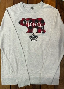 2XL MAMA BEAR langärmeliges Sweatshirt BOY SCOUTS OF AMERICA Damen Neu ohne Etikett - Bild 1 von 10
