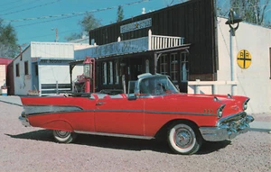 Cartolina Murdo S. Dakota Pioneer Auto Città Antica 1957 Bel Air Cabrio V84 - Foto 1 di 2