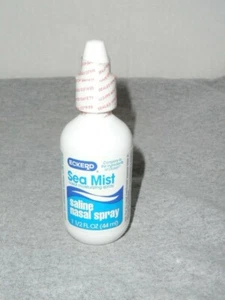 ECKERD DRUG Store Product Sea Mist Saline Nasal Spray Full Collectible Vintage - Picture 1 of 4