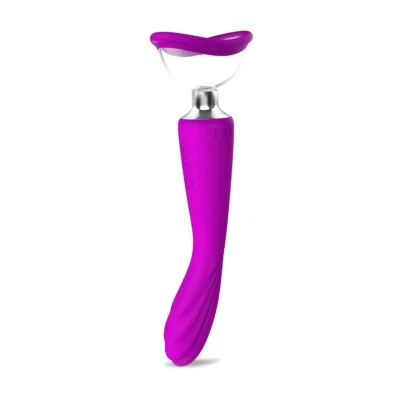 Double End Auto Suction Vaginal Pussy Pump G-spot Vibrator Sex-toys for Women - Image 1 of 4