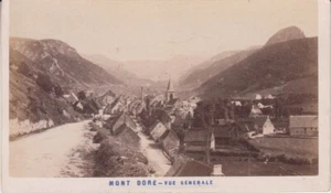 CDV Foto Mont-Dore (Puy-de-Dôme) Gesamtansicht 1874 - Bild 1 von 2