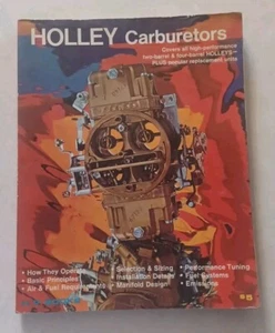 1972 Holley Carburetors Two Barrel Four Barrel Manual by Mike Urich HP Books PB - Imagen 1 de 3