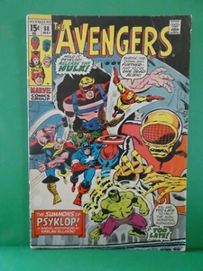MARVEL COMICS THE AVENGERS ISSUE #88 THE SUMMONS OF PSYKLOP - Picture 1 of 2