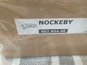 IKEA Nockeby COVER SLIPCOVER FOR Sofa WITH RIGH Chaise Teno Brown 