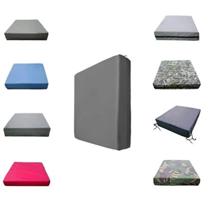WATERPROOF Chair Cushion Seat Pads OUTDOOR On Garden Patio REMOVABLE COVER! - Picture 1 of 22
