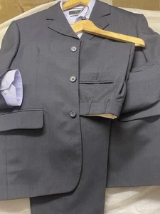 Vantage GENESIS-3-Botones-2 Piezas Traje con Muescas para Hombre Reino Unido-40R”-EUR-50” U.S-40R” - Imagen 1 de 24