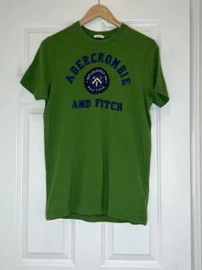 Vintage Abercrombie & Fitch Muscle Tee Shirt Stitched Letters Men's M Y2K - Picture 1 of 6