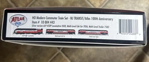 Atlas Commode Commuter Train Set-NJ Transit/atlas 100th Anniversary Item 1000443 - Picture 1 of 5