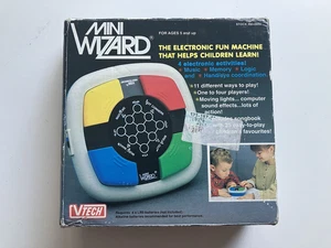 VTECH Mini Wizard electronic game boxed - 4 activities - retro game - working - Picture 1 of 12