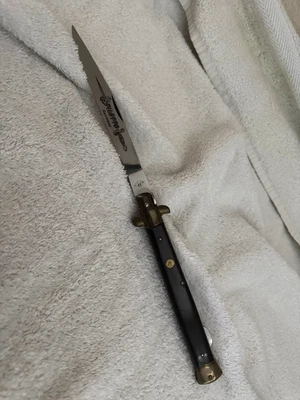 Cuchillo de aguja manual grúa besadora vintage Foto 1 de 4