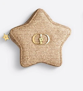 Christian Dior Bolsa Estrella Dorado Beige Novedad Logo Vacaciones Exclusivo CD 2025 Nuevo - Imagen 1 de 2