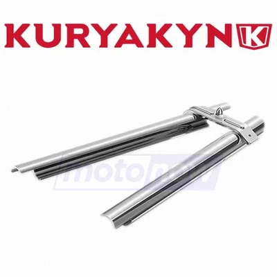 Kuryakyn Down Tube Covers for 2007-2017 Harley Davidson FLSTN Softail Deluxe hk Foto 1 de 4