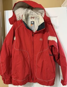 Vintage Nike ACG All Conditions Gear Outer Layer 3 Windbreaker Jacket Large Red - Picture 1 of 7