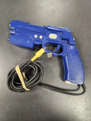 Namco Gun Con G/C System Product 2000 Blue Light Gun NPC-106 For PS2 - Image 1 of 4