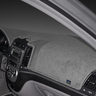 For BMW 325iX 90-91 Dash Designs Dash-Topper Poly-Carpet Gray Dash Cover - Image 1 of 3