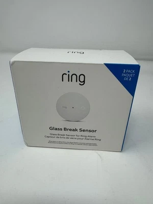 ✅New Sealed✅ Ring Alarm Glass Break Sensor 2-Pack White 4AG1S1-0EN0 Ship Fast - Image 1 of 4