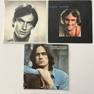 Lot of (3) James Taylor LP Records - Image 1 of 4