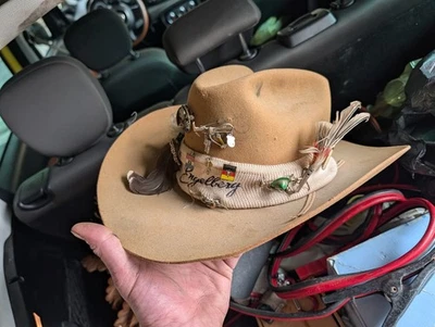 Resistol Western Hat Made And Bought In Germany Wore Once Fine Hat - Image 1 of 3