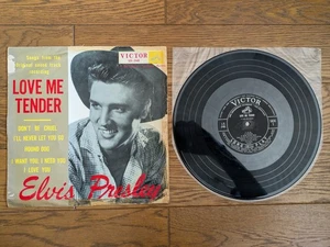 ELVIS PRESLEY Love Me Tender 1957 Japan 33rpm 10" LP LS-548 - Picture 1 of 12