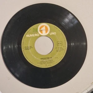 Lucio Battisti 45 Giri 1971 Numero Uno – La Canzone del Sole / Anche per Te - Foto 1 di 2