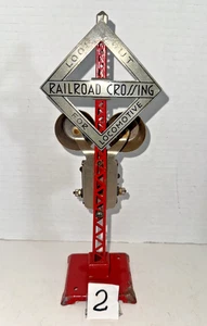 LIONEL PREWAR O GAUGE #069 LOOK OUT FOR LOCO BELL RINGER SIGNAL -TESTED - Picture 1 of 6